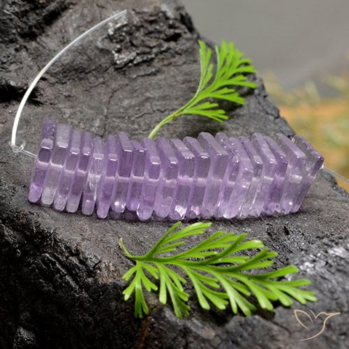 14.64ctw Natürlicher Hellrosa Violett Amethyst, Quadrat, Transparent