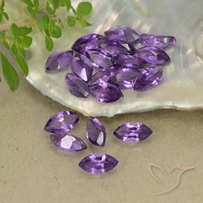 3.16 ct natürliche Intensives Violett Amethyst-Edelsteine, Marquise, VS