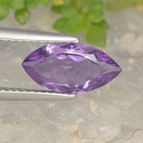 1.26ct Natürlicher Iris Violett Amethyst, Marquise, VS