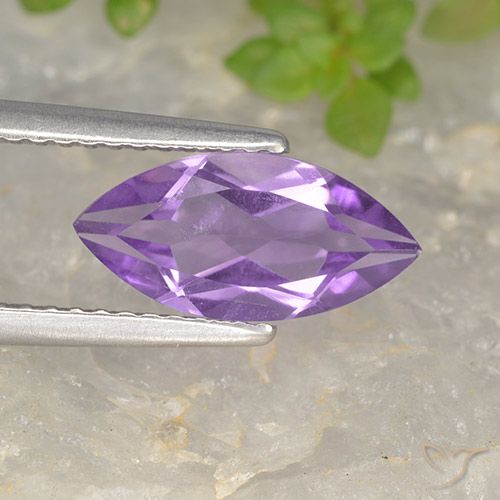 1.49ct Natürlicher Tiefviolettes Violett Amethyst, Marquise, VS