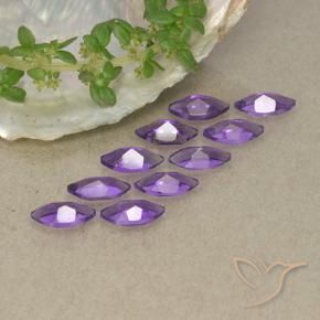 2.19 ct natürliche Intensives Violett Amethyst-Edelsteine, Marquise, VS