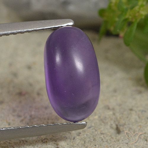 2.77ct Natürlicher Mittelviolett Amethyst, Oval, Transparent