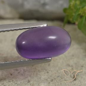 9,17 ctw natürlicher Mittelviolett Amethyst, Oval, Transparent