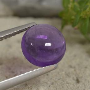 9,17 ctw natürlicher Rötliches Violett Amethyst, Rund Schliff, Transparent