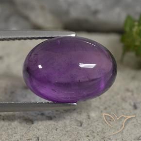 9,17 ctw natürlicher Mittelviolett Amethyst, Oval, Transparent