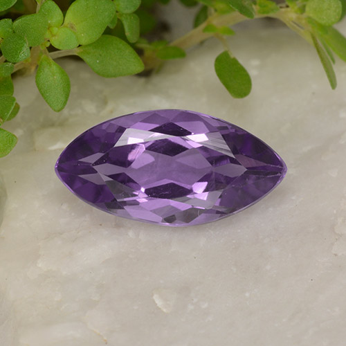 9,17 ctw natürlicher Mittelviolett Amethyst, Marquise, VS