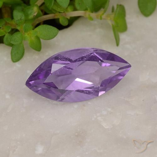 9,17 ctw natürlicher tiefrosa-violett Amethyst, Marquise, VS