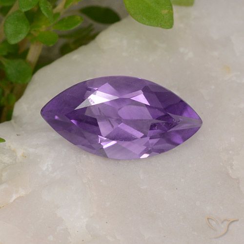 1.51ct Natürlicher Mittelviolett Amethyst, Marquise, VS