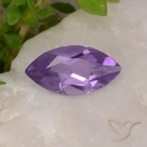 9,17 ctw natürlicher Mittelviolett Amethyst, Marquise, VS