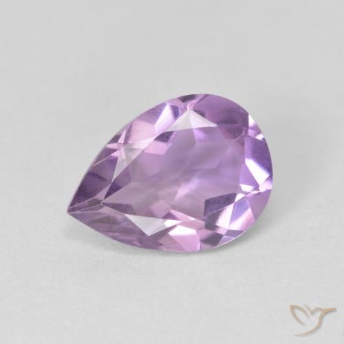 1.48ct Natürlicher Mittelviolett Amethyst, Birnenform, VVS-VS