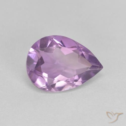 9,17 ctw natürlicher Mittelviolett Amethyst, Birnenform, VVS-VS