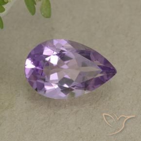 9,17 ctw natürlicher tiefviolett Amethyst, Birnenform, VVS-VS
