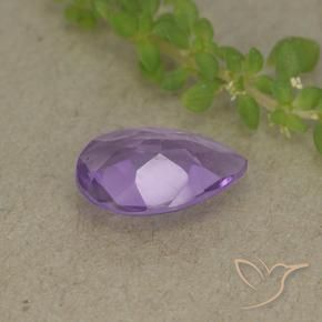 9,17 ctw natürlicher Mittelviolett Amethyst, Birnenform, VVS-VS