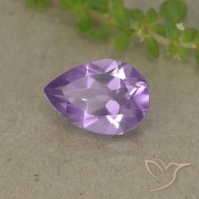 9,17 ctw natürlicher Tiefes Irisviolett Amethyst, Birnenform, VVS-VS