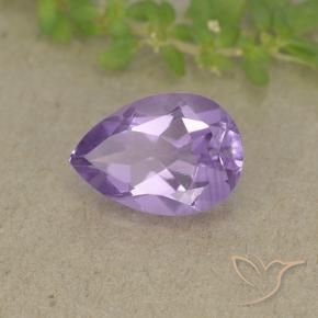 9,17 ctw natürlicher Tiefes Irisviolett Amethyst, Birnenform, VVS-VS