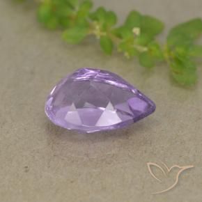 9,17 ctw natürlicher Mittelviolett Amethyst, Birnenform, VVS-VS