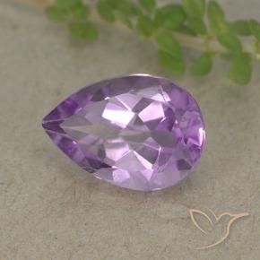 9,17 ctw natürlicher Iris Violett Amethyst, Birnenform, VVS-VS
