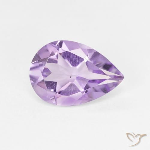 9,17 ctw natürlicher Tiefes Irisviolett Amethyst, Birnenform, VVS-VS