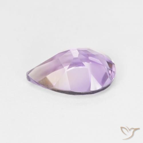 9,17 ctw natürlicher Tiefes Irisviolett Amethyst, Birnenform, VVS-VS