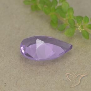 9,17 ctw natürlicher Rosaig-violett Amethyst, Birnenform, VVS-VS