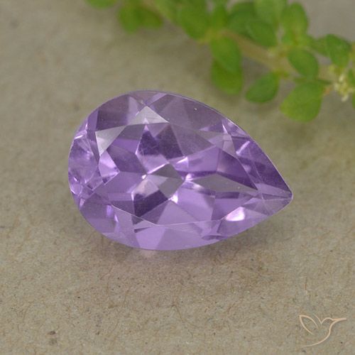 1.91ct Natürlicher Mittelviolett Amethyst, Birnenform, VVS-VS