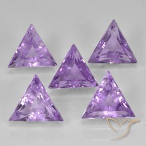 2.81 ct natürliche Mittelviolett Amethyst-Edelsteine, Trillion, VS