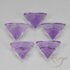 2.81 ct natürliche Mittelviolett Amethyst-Edelsteine, Trillion, VS