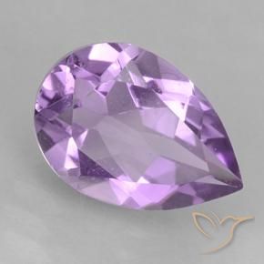 9,17 ctw natürlicher Mittelviolett Amethyst, Birnenform, VVS-VS