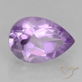 9,17 ctw natürlicher Mittelviolett Amethyst, Birnenform, VS