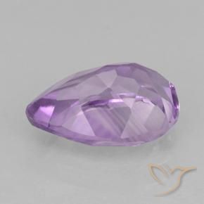 9,17 ctw natürlicher Rosaig-violett Amethyst, Birnenform, VVS-VS