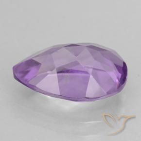 9,17 ctw natürlicher Mittelrosa Violett Amethyst, Birnenform, VVS-VS
