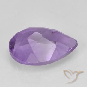 9,17 ctw natürlicher Mittelviolett Amethyst, Birnenform, VS-SI