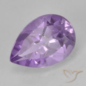 9,17 ctw natürlicher Mittelviolettes Rosa Amethyst, Birnenform, VVS-VS