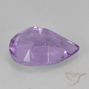 9,17 ctw natürlicher Mittelviolettes Rosa Amethyst, Birnenform, VVS-VS