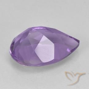 9,17 ctw natürlicher Mittelviolett Amethyst, Birnenform, VVS-VS