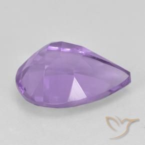 9,17 ctw natürlicher Mittelviolett Amethyst, Birnenform, VVS-VS