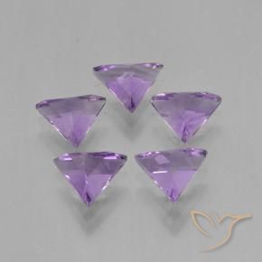 2.99 ct natürliche Mittelviolett Amethyst-Edelsteine, Trillion, VS