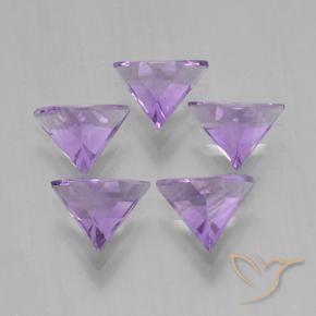 2.63 ct natürliche Mittelviolett Amethyst-Edelsteine, Trillion, VS