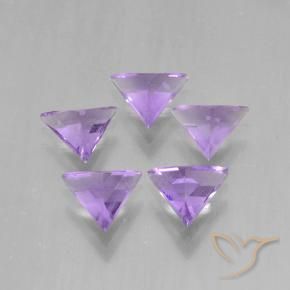 2.64 ct natürliche Mittelviolett Amethyst-Edelsteine, Trillion, VS