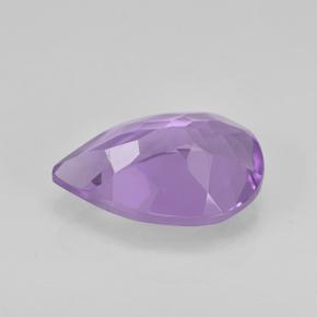 9,17 ctw natürlicher Mittelviolett Amethyst, Birnenform, VVS-VS