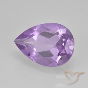 9,17 ctw natürlicher Mittelviolett Amethyst, Birnenform, VVS-VS