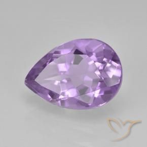 9,17 ctw natürlicher Mittelviolett Amethyst, Birnenform, VVS-VS