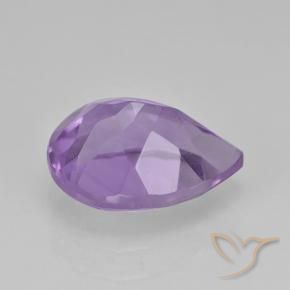9,17 ctw natürlicher Mittelviolett Amethyst, Birnenform, VVS-VS