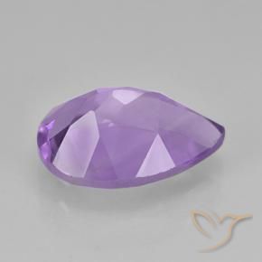 9,17 ctw natürlicher Mittelviolett Amethyst, Birnenform, VVS-VS