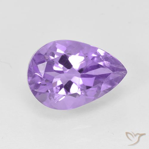 9,17 ctw natürlicher Tiefvioletter Farbton Amethyst, Birnenform, VVS-VS