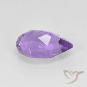 9,17 ctw natürlicher Mittelviolett Amethyst, Birnenform, VS