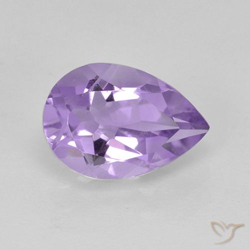 1.78ct Natürlicher Mittelviolett Amethyst, Birnenform, VVS-VS