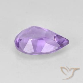 9,17 ctw natürlicher Mittelviolett Amethyst, Birnenform, VVS-VS
