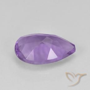 9,17 ctw natürlicher Mittelviolett Amethyst, Birnenform, VVS-VS
