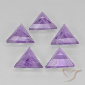 2.78 ct natürliche Iris Violett Amethyst-Edelsteine, Trillion, VS